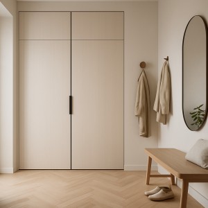 Designové triky pro malé předsíně: vestavěné skříně, které vizuálně zvětší prostor