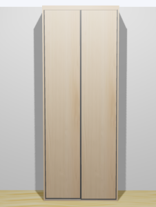 Vestavěná skříň 1m